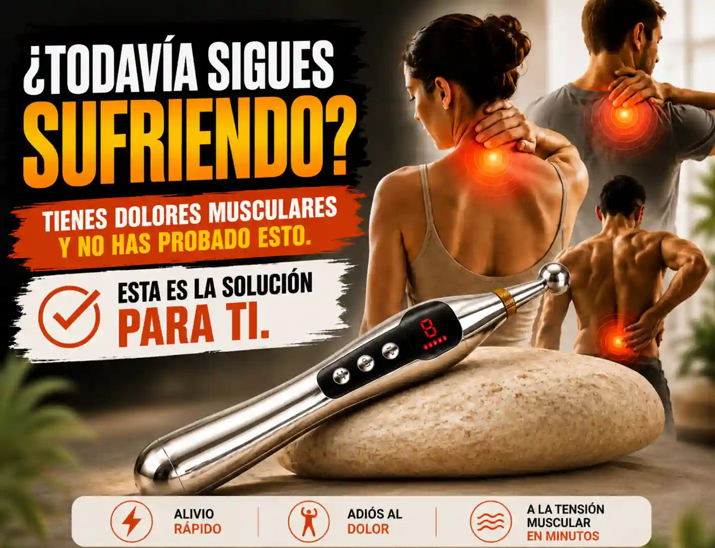 Kit de Terapia Corporal 2 en 1 – Alivio de dolor en pocos minutos al día